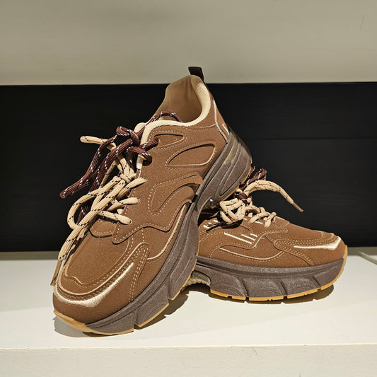 Choco sneakers 3905 Bruin