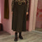 PU smoke skirt 3013 Bruin