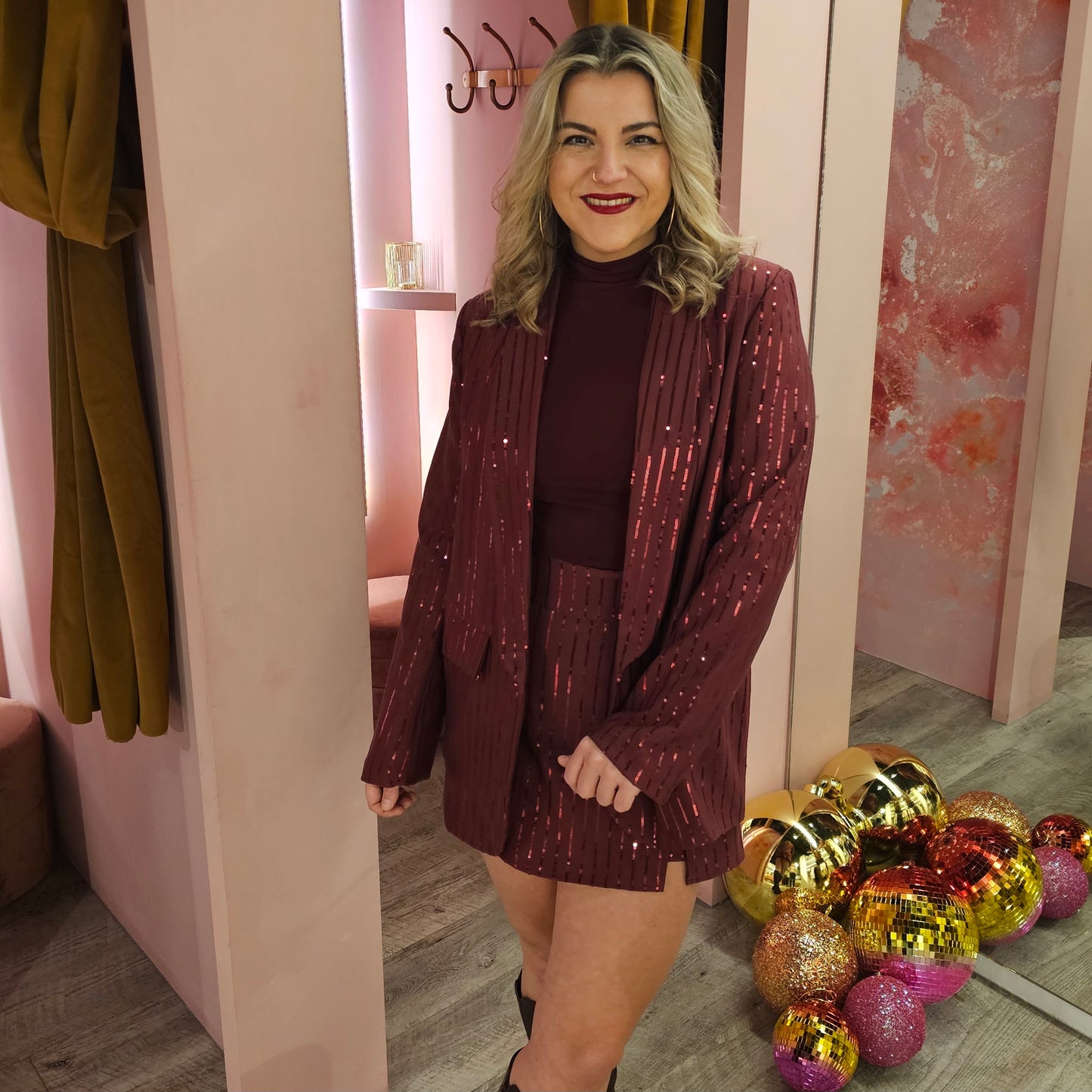 Pailetten skort 13168 Bordeaux