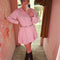 Ballonjurkje/ playsuit 1663 Roze