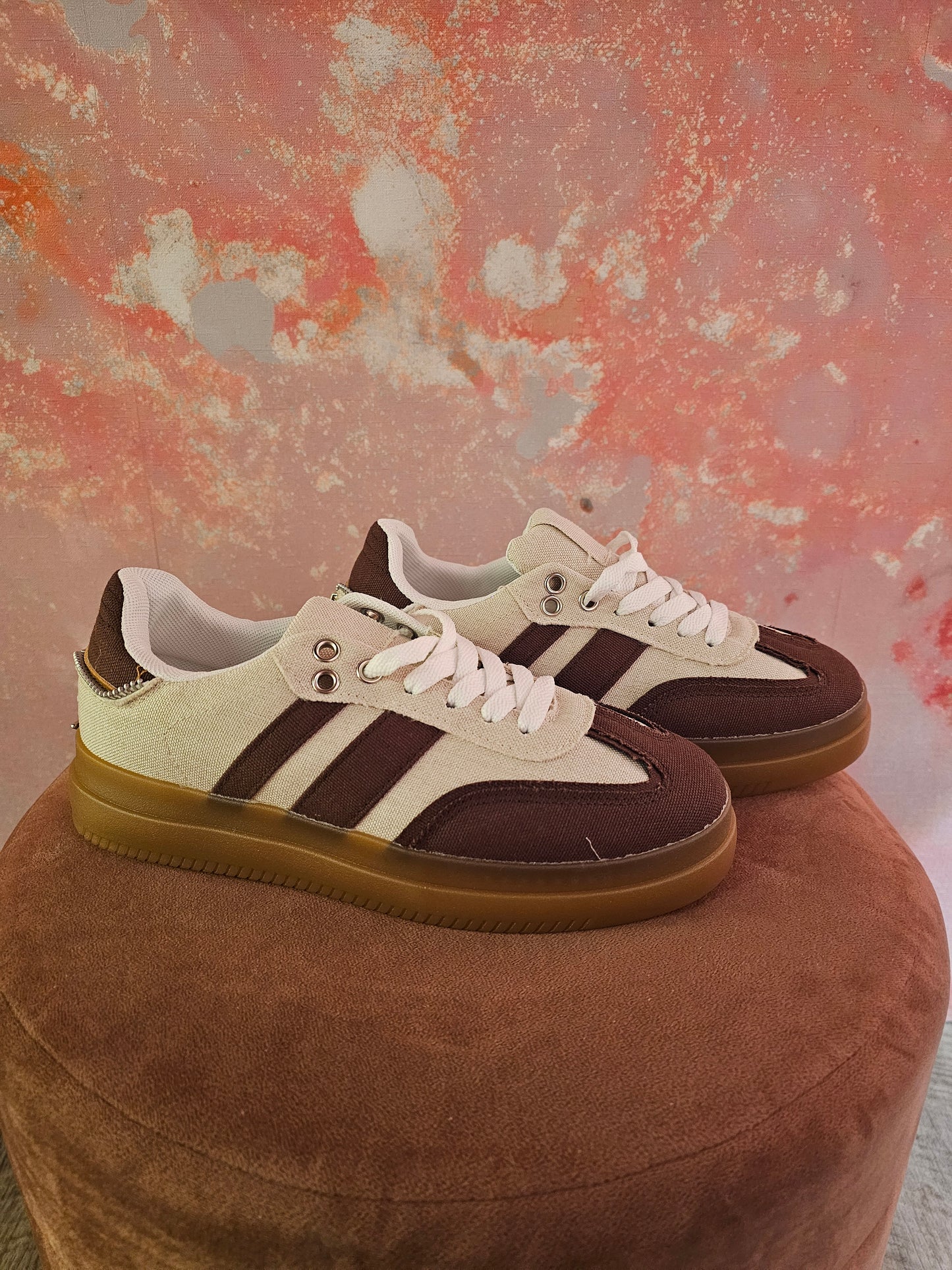 Sneakers canvas 319 Bruin