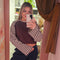 Longsleeve stripes mouw 3410 Bruin