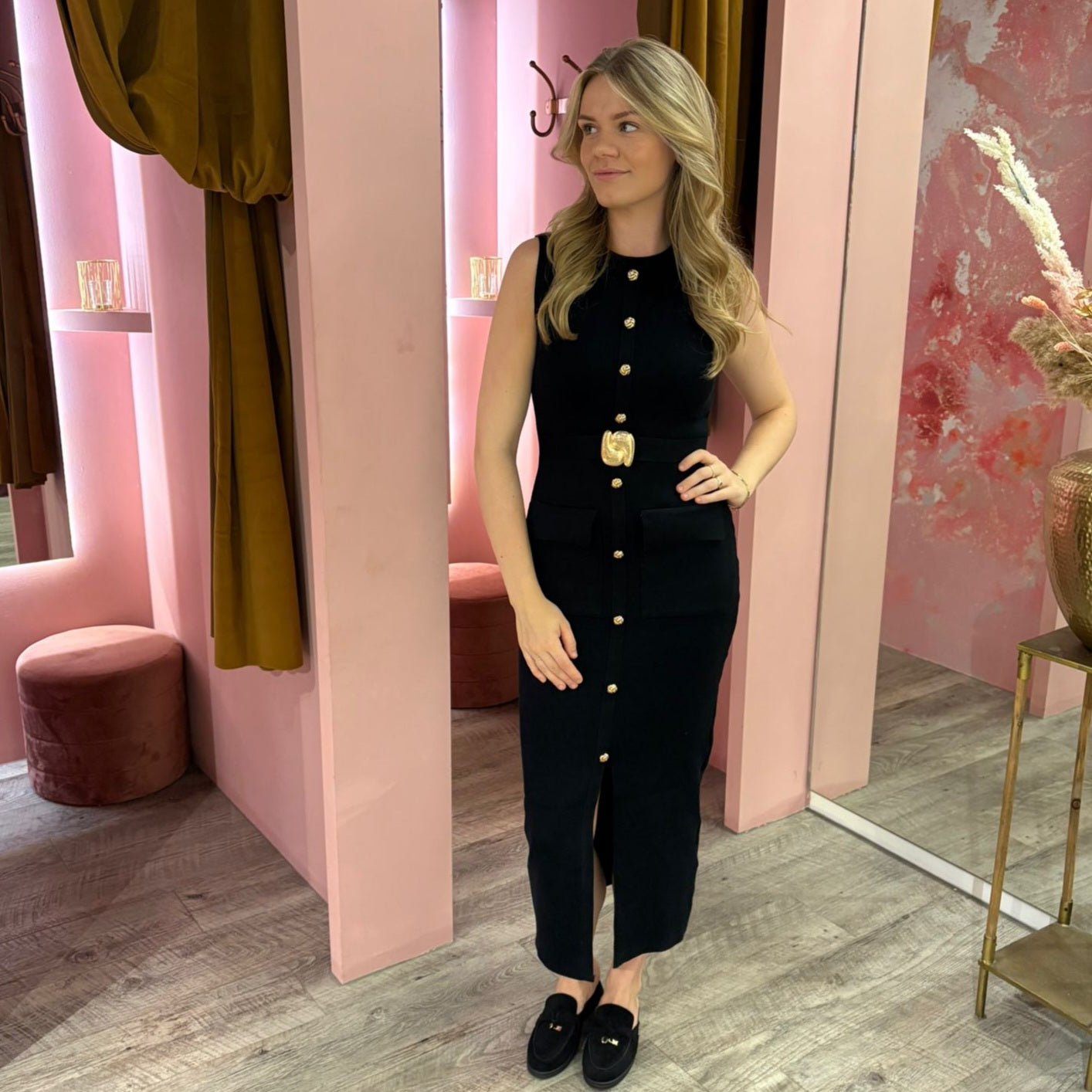 Dress classy 29136 Zwart