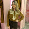 Western blouse knopen 9013 Camel
