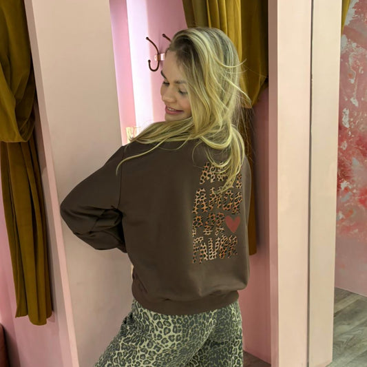 Sweater More Amore 11606-1 Bruin