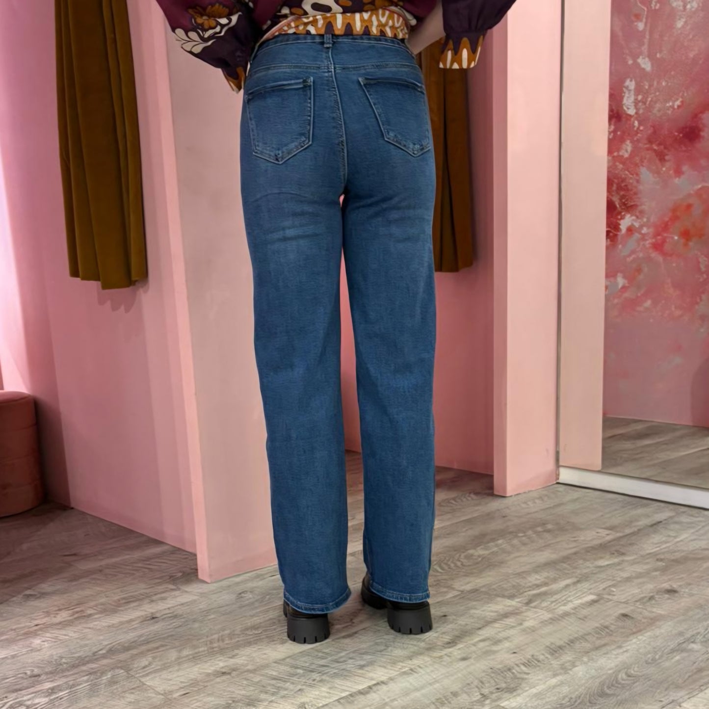 Goodies wide denim 2559 Blauw