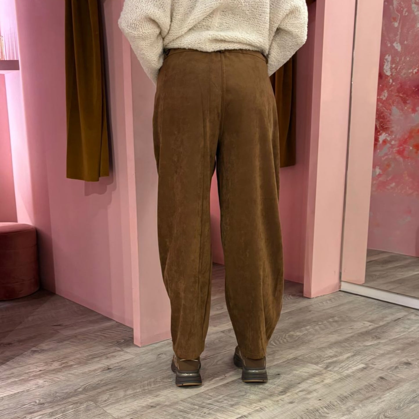 Suedine ballonbroek 50729 Camel