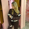 Sporty sweater 15895 Bruin