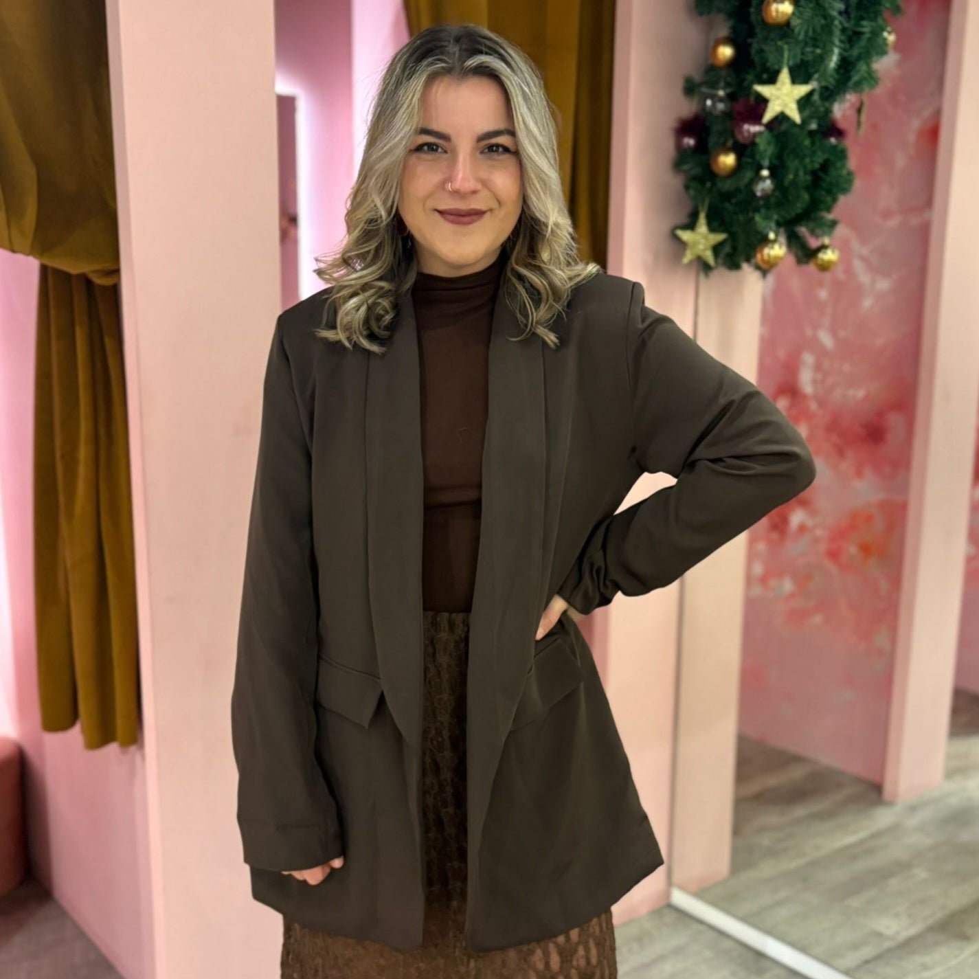 Blazer Oversized 9999-9 Bruin