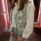 Gilet embroidery 7351 Grijs