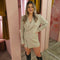 Blazer playsuit 51022 Beige