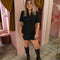 Playsuit strik 5906 Zwart