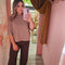 Oversized shirt stripe 1178 Bruin