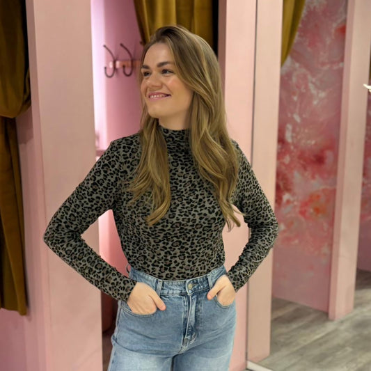 Leopard top 68062 Multi