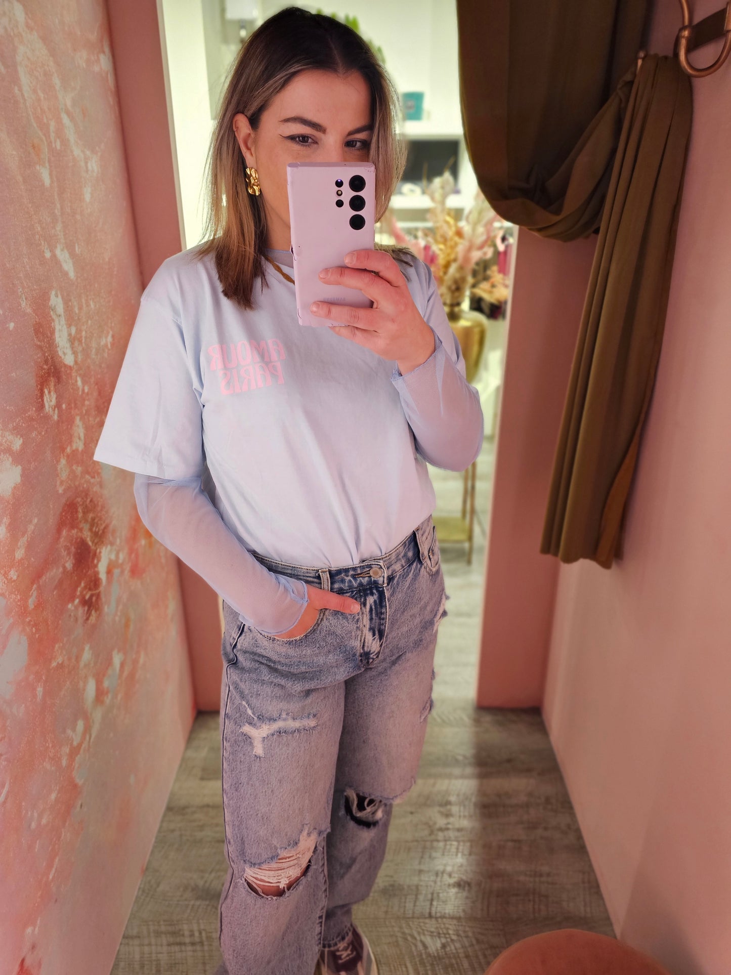Meshtop 55441 babyblauw