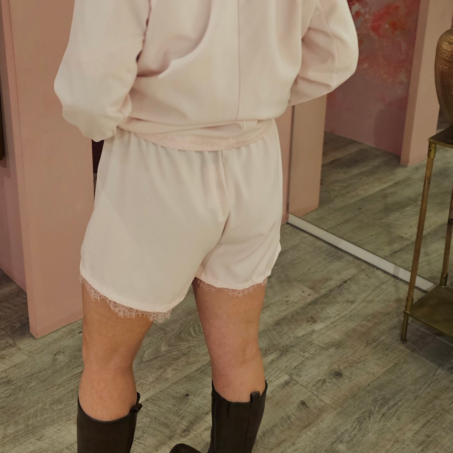 Skort kant 50790 Roze
