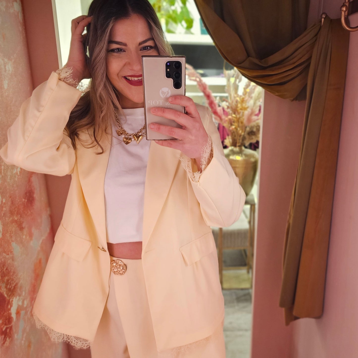 Blazer kant 31262 Geel