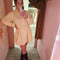 Ballonjurkje/ playsuit 1663 Geel