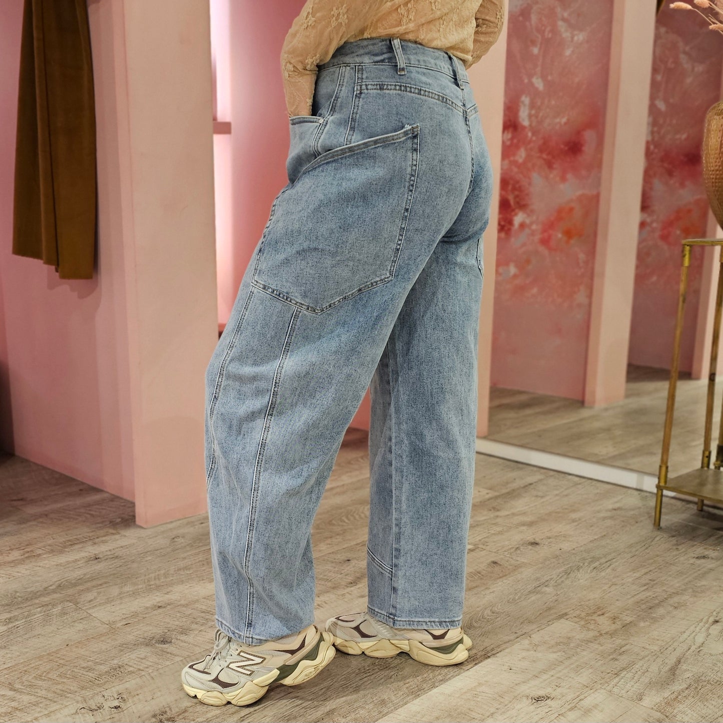 Balloon jeans 16282 Blauw