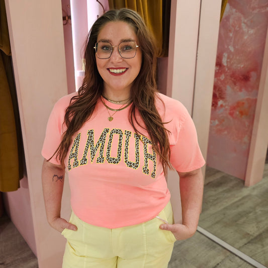 T-shirt amour  6030-399 Oranje