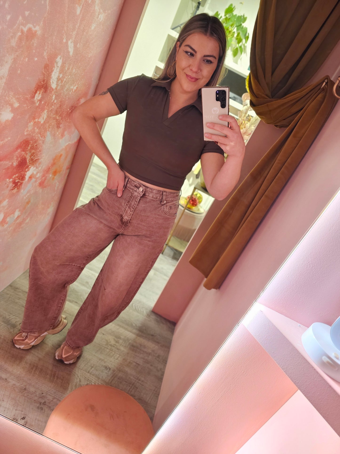 Crop polotop 3560 Bruin
