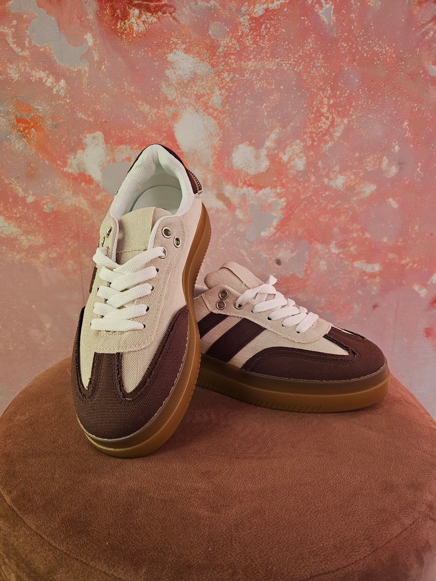 Sneakers canvas 319 Bruin