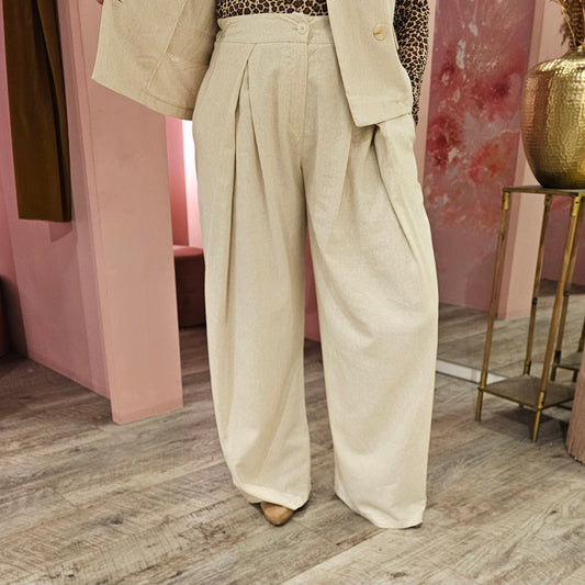 Balloon pantalon 18891 Beige