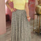 Rok wijd leopard 822128 Ecru