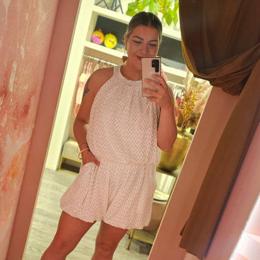 Playsuit ballonmodel 56085 Wit