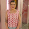 Top polkadots  12367 Roze