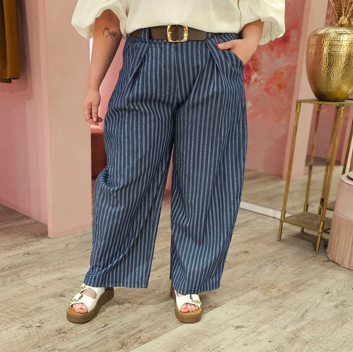 Balloon stripes  97802 Blauw