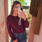 Waterval meshtop flower 39298 Bordeaux