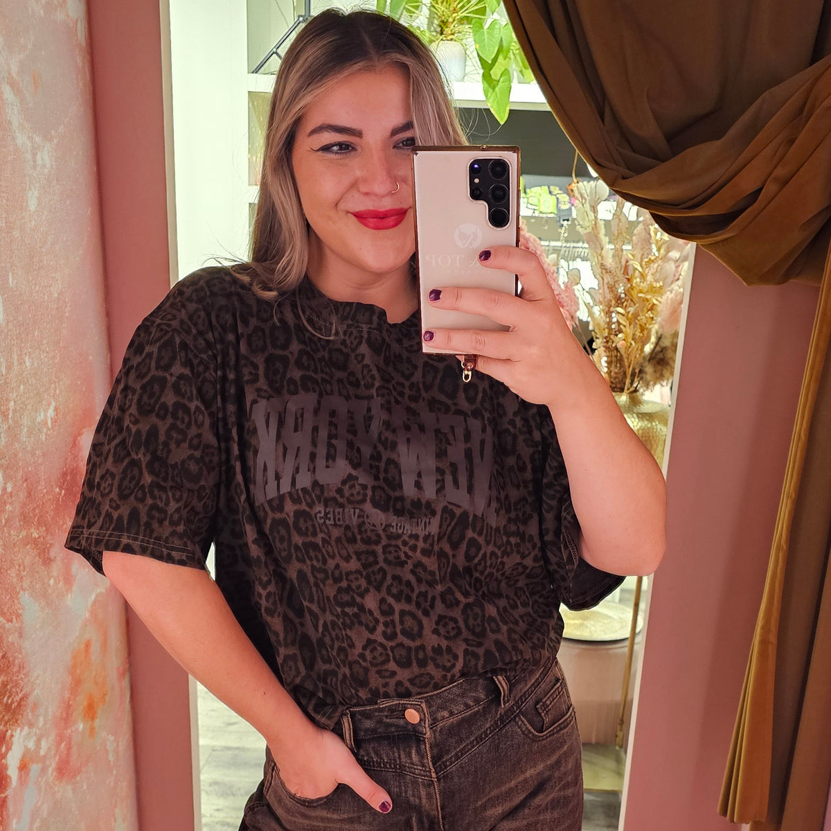 T-shirt Leo New York 26050 Bruin