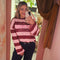 Longsleeve stripes New York 1759 Bordeaux
