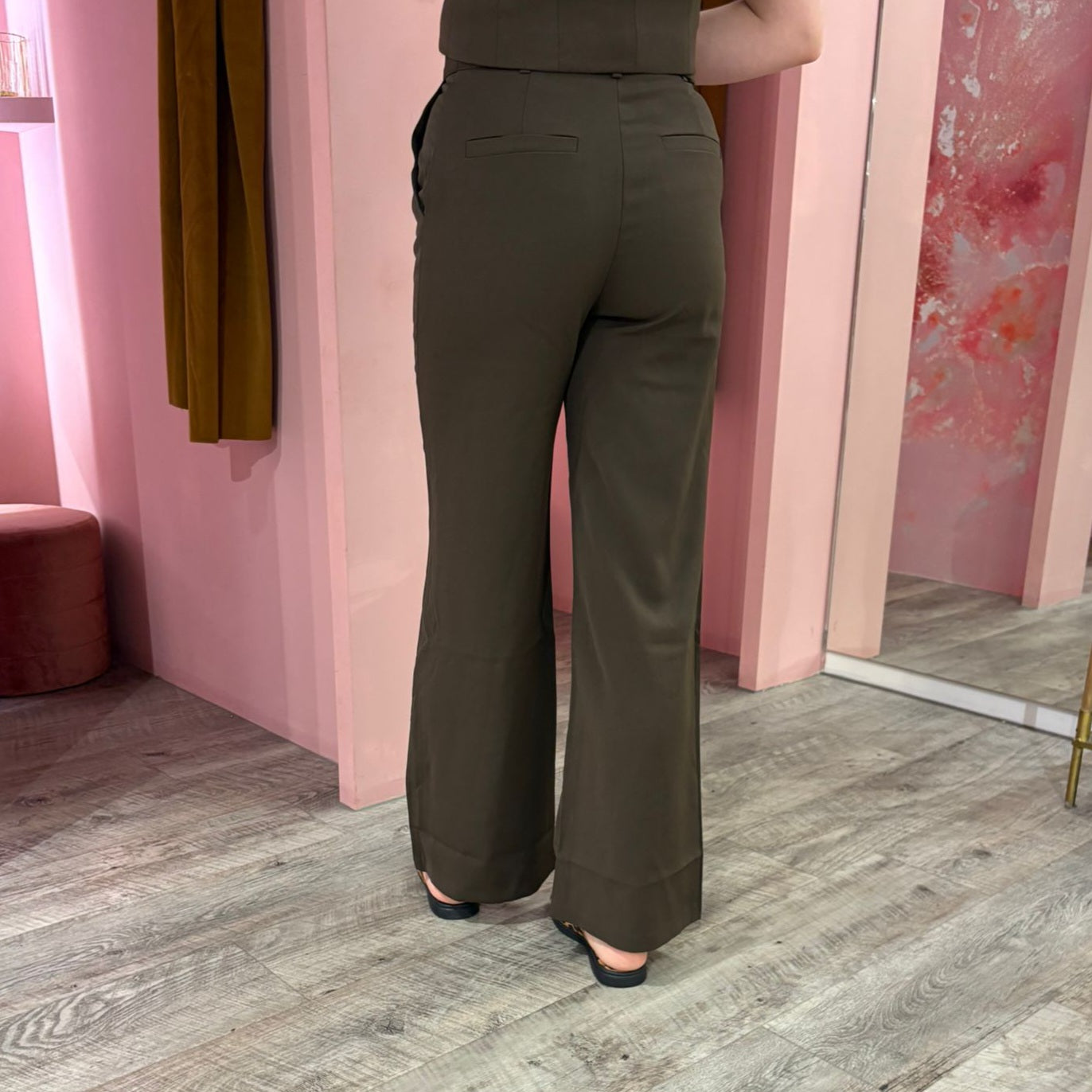 Pantalon wide 3222 Bruin