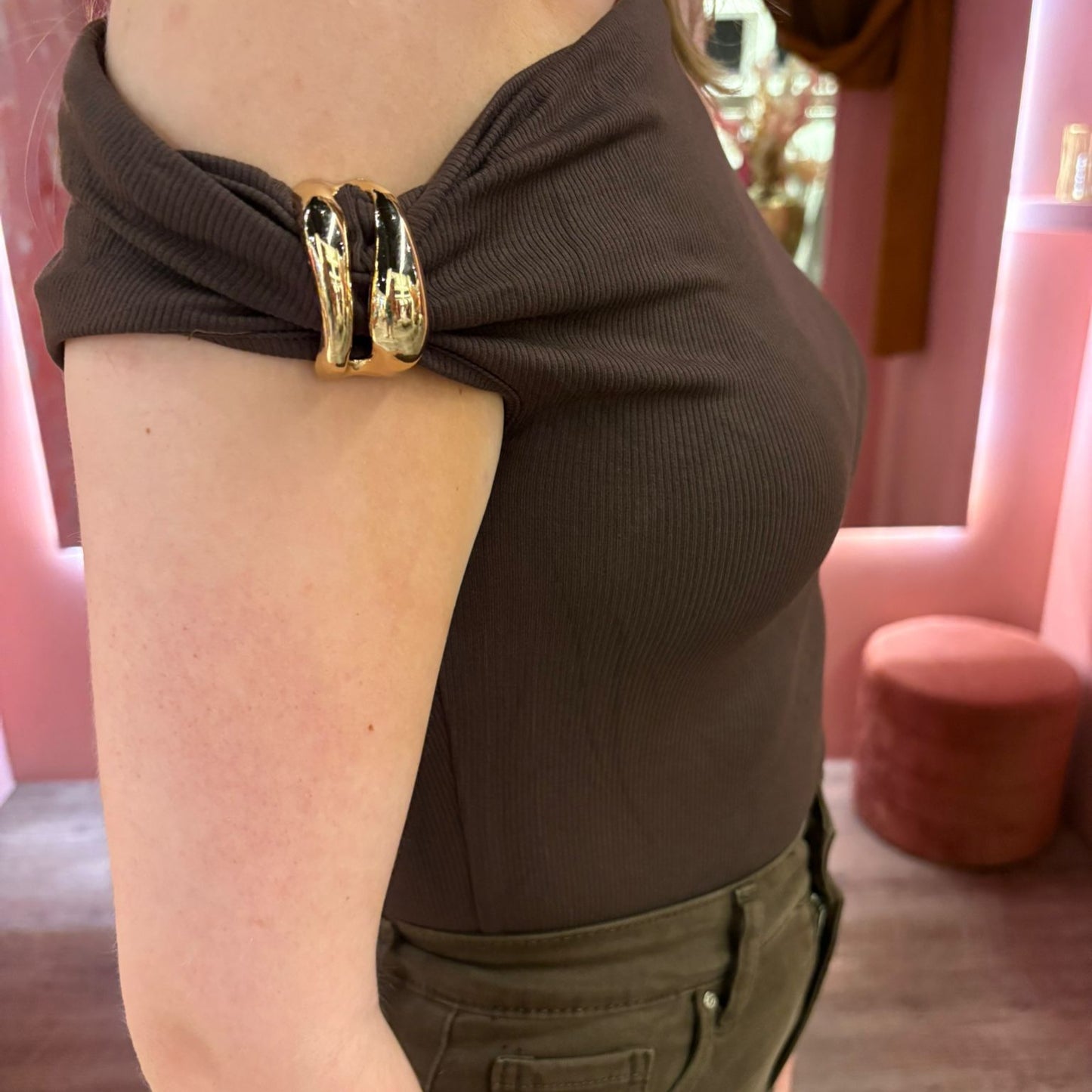 Buckle top 9294 Bruin