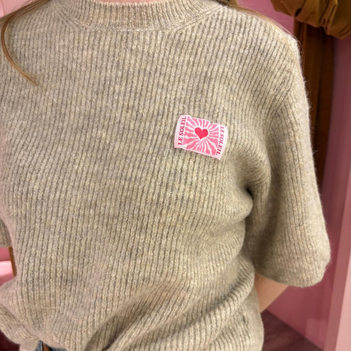 Knit top Soleil 507962 Beige