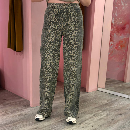 Leopard dad fit Extra long 6265-36 Multi