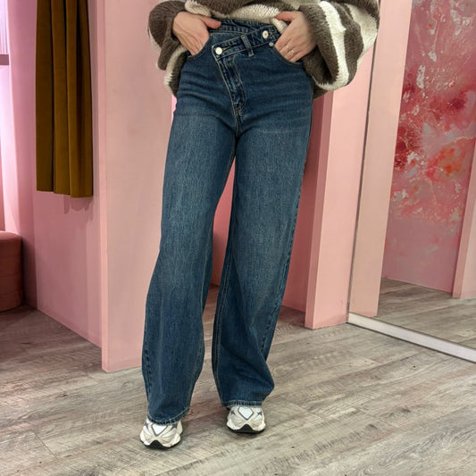 Balloon denim 6037 Blauw