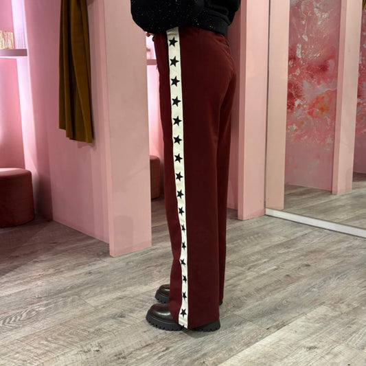 Jog pants star 8785-2 Bordeaux