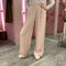 Shiny wide leg 18089 Roze