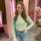 Lace top 7909-3 Mint