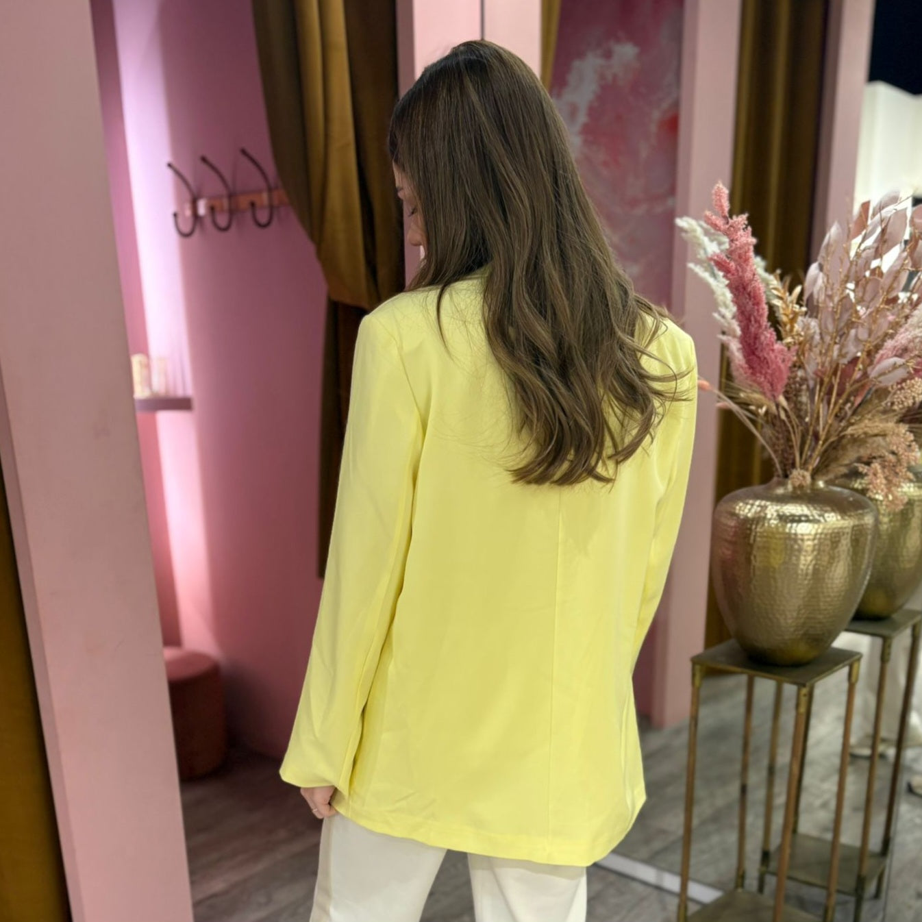 Blazer recht model 80350 Geel
